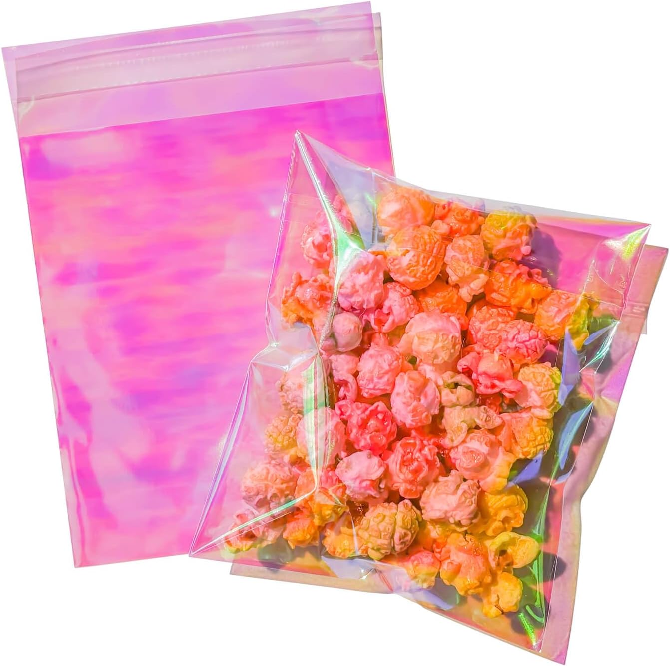 Confezione Da 100 Sacchetti Di Cellophane Trasparente Richiudibili Per Caramelle Gioielli Confezioni Regalo 8 X 12 Cm 90386898