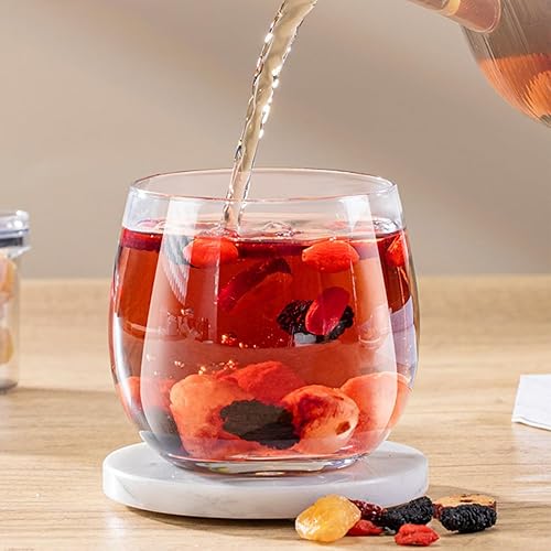 Miniatura 5 de Bolsas de té de jengibre y azufaifo  10.58 onzas de azufaifo Longan Dátiles de azufaifo Dátiles de jengibre con bayas de Goji, té de jengibre con