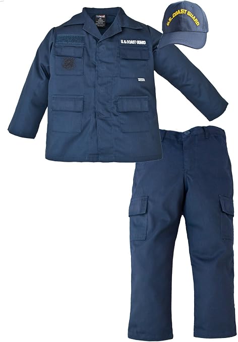 Amazon.com: Uniforme de trabajo USCG azul para niños (10-12) : Ropa,  Zapatos y Joyería