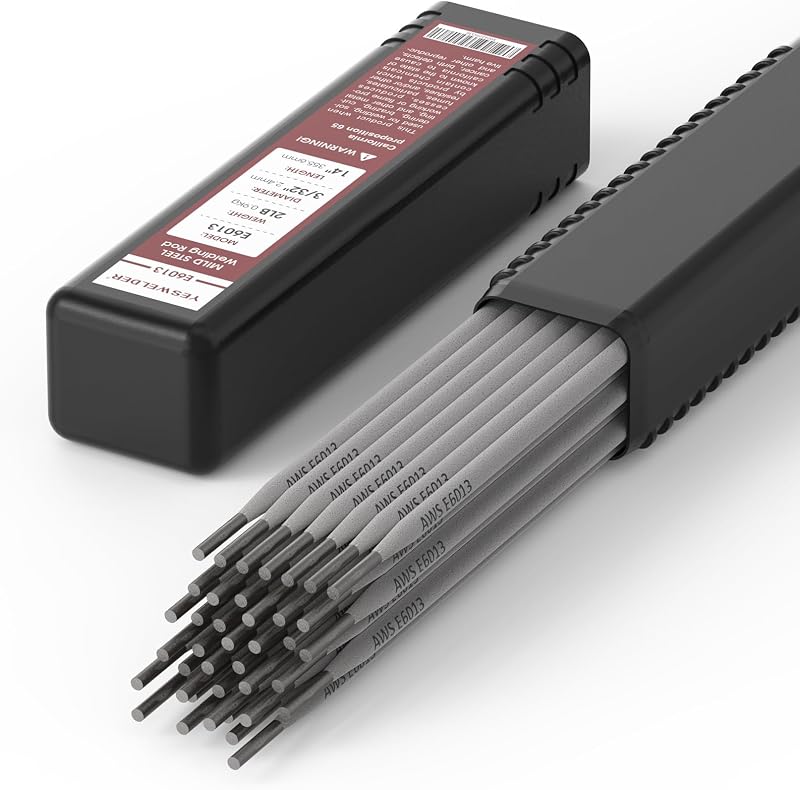 E6013 Electrodos de varilla de soldadura de 3/32 '' 2LB | Acero carbono