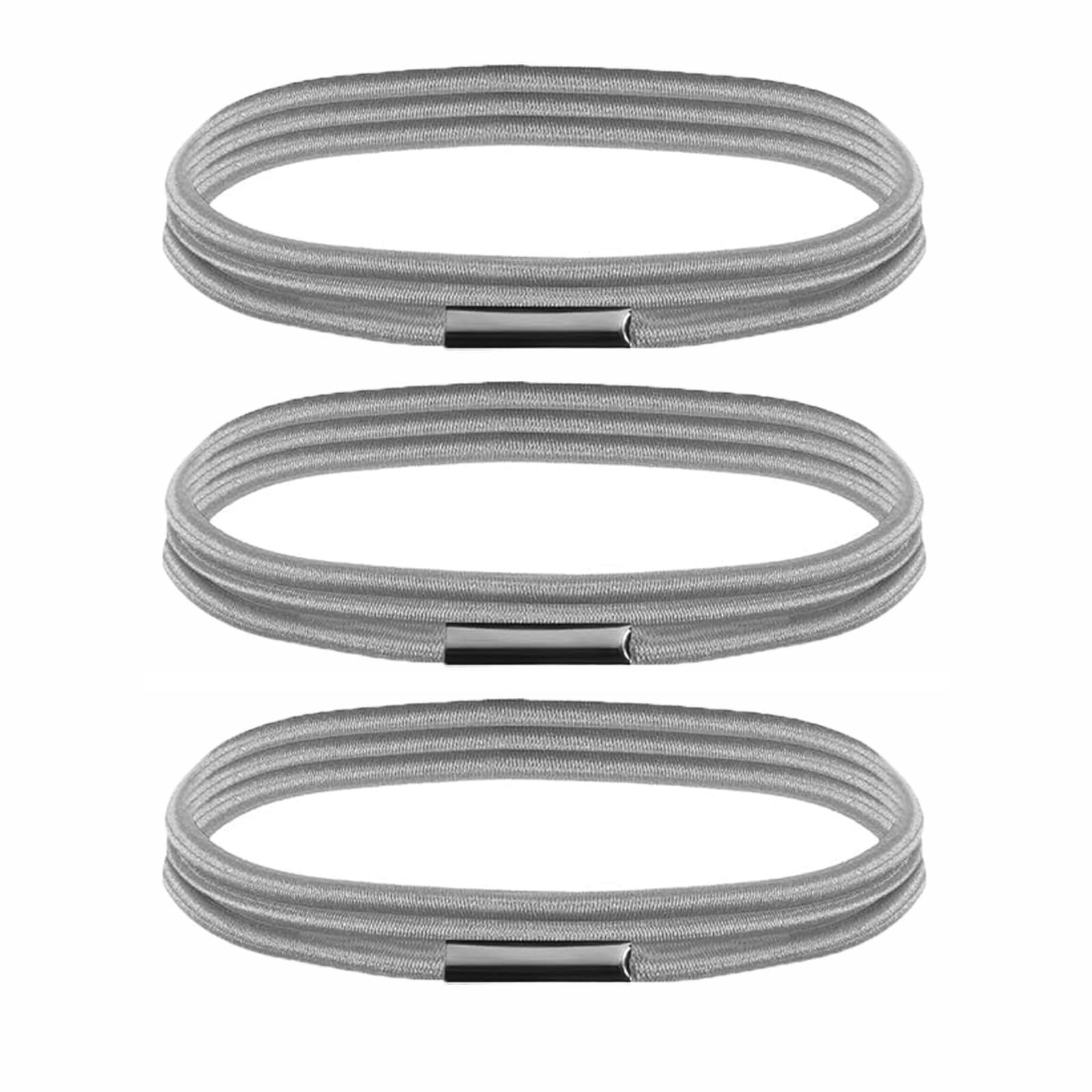 3Pcs Wheelie Bin Strap, Trash Can Bands Trash Bag Holder Trash Large Rubber Bands Cabinet Loop Straps for Home Office Rubbish Bag Liner School Indoor (Dark Gray)