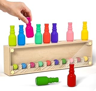 Comprar Uping Juegos de Mesa Niños Adulto para Fiesta Juguete Emparejar Colores de Madera Regalo Niño 6 Años o más y Adultos