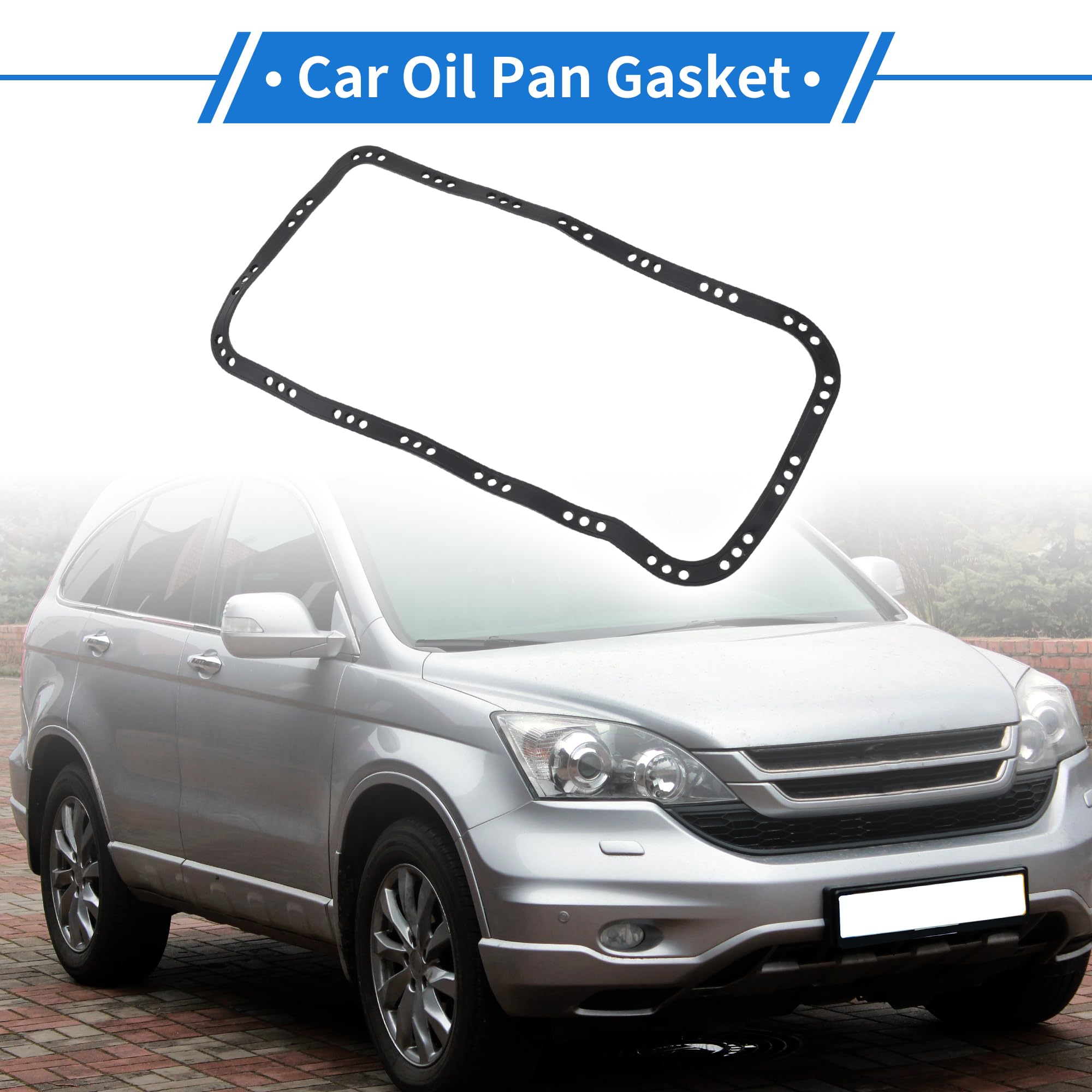 Junta Del Cárter Del Aceite Para Honda Cr-V 97-01 1 Pc | 11251P30004,Para Honda Civic 99-00,Para Honda Civic Del Sol 94-97,Material Resistente Al Calor Y Aceite,Sello Antifugas