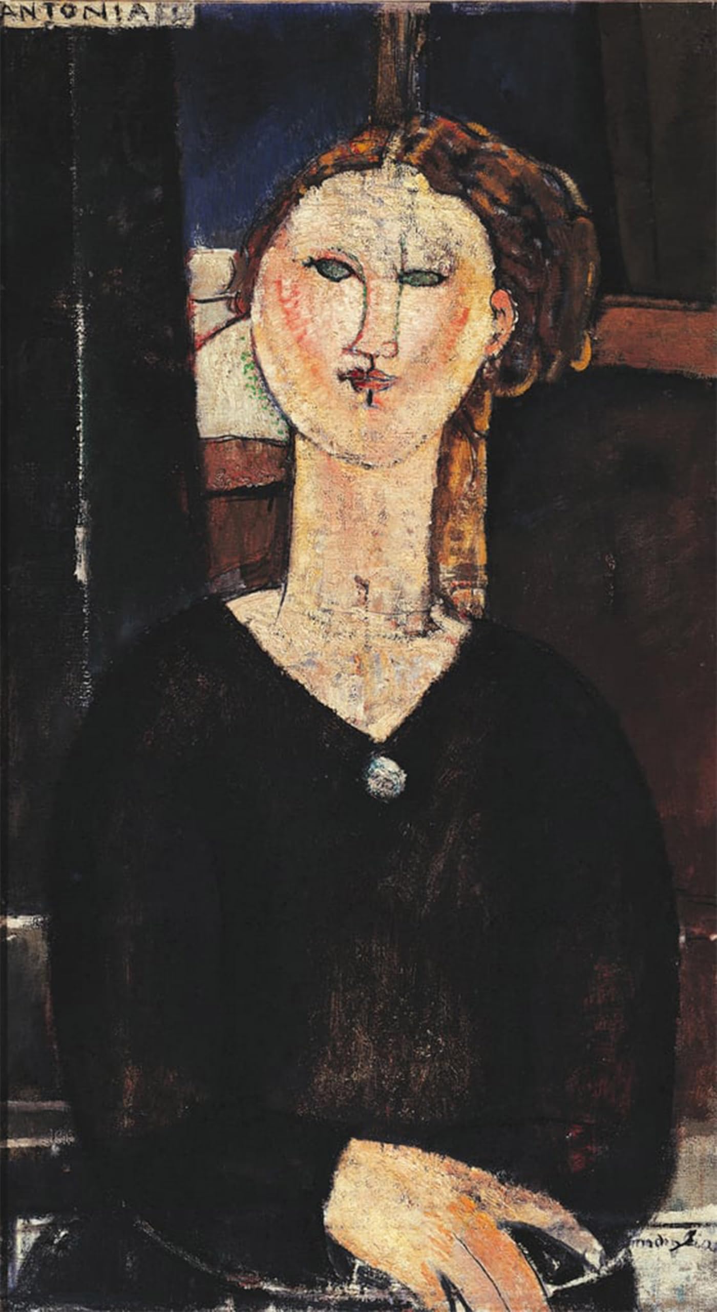 Impression d'affiches Antonia de Modigliani pour salon élégant - 5