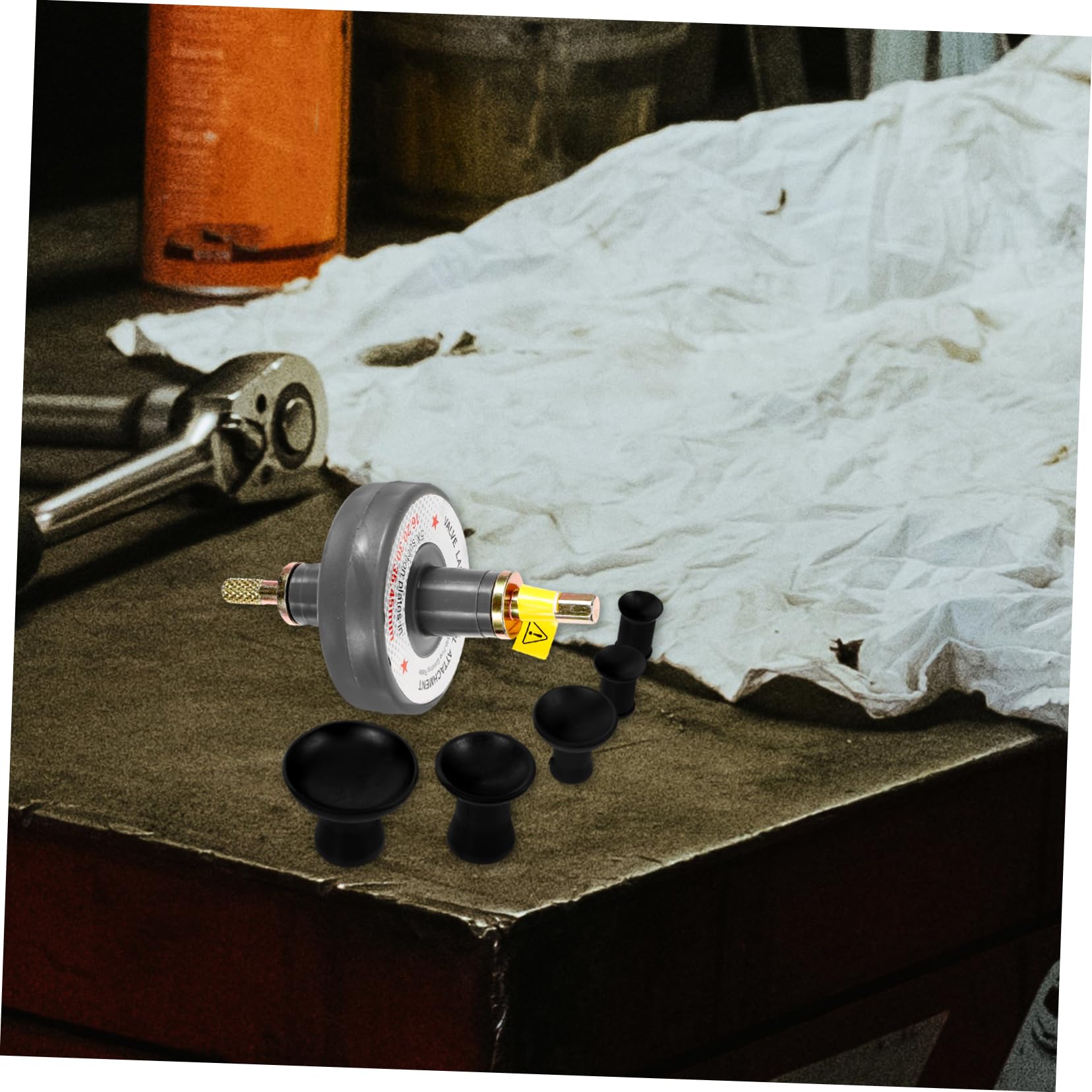 Mikinona Air Operated Valve Grinding Tool for Engine Repair Professional Automotive Valve Grinding Tool Durable and Efficient Engine Valve Repair Grinding Tool for Mechanics