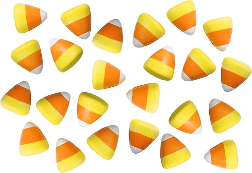 Curious Minds Busy Bags 24 bolas de caramelo de maíz para Halloween para apretar, juguetes pequeños y novedosos, surtido de premios para regalo de