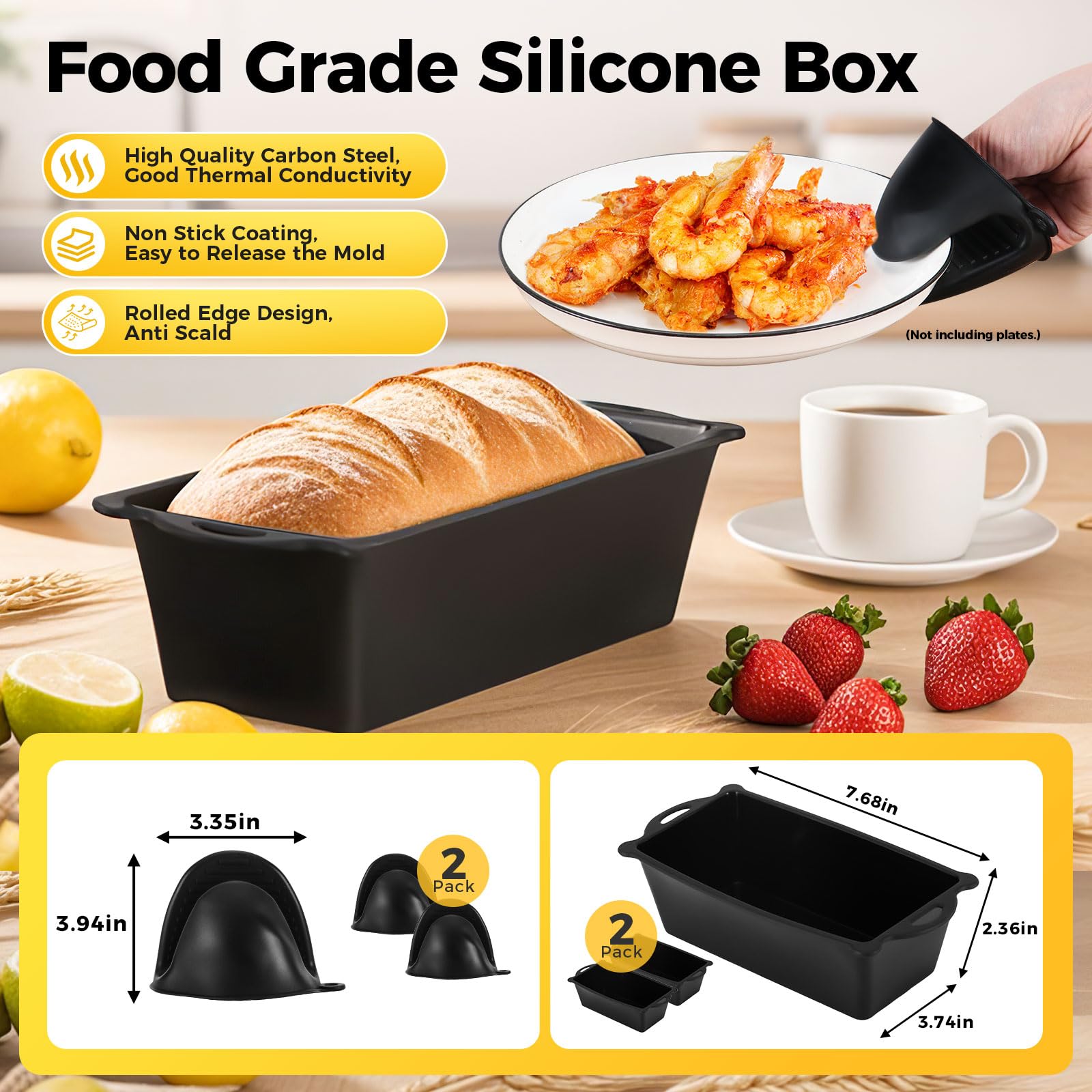 Airfryer Zubehör für Philips Airfryer Dual Basket 3000 Series und Steam Airfryer 5000 Series Dual Basket — 23-teiliges Airfryer-Silikonform-Zubehörset mit Edelstahl-Grillrost und Edelstahl-Spießhalter