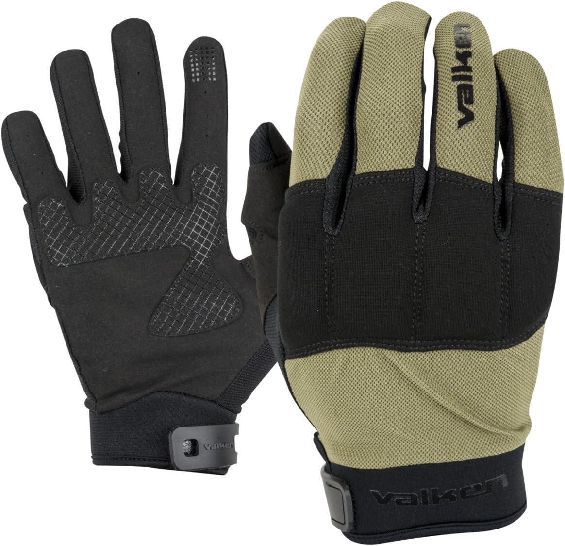 Valken Kilo Padded Knuckle Gloves - Olive - Medium