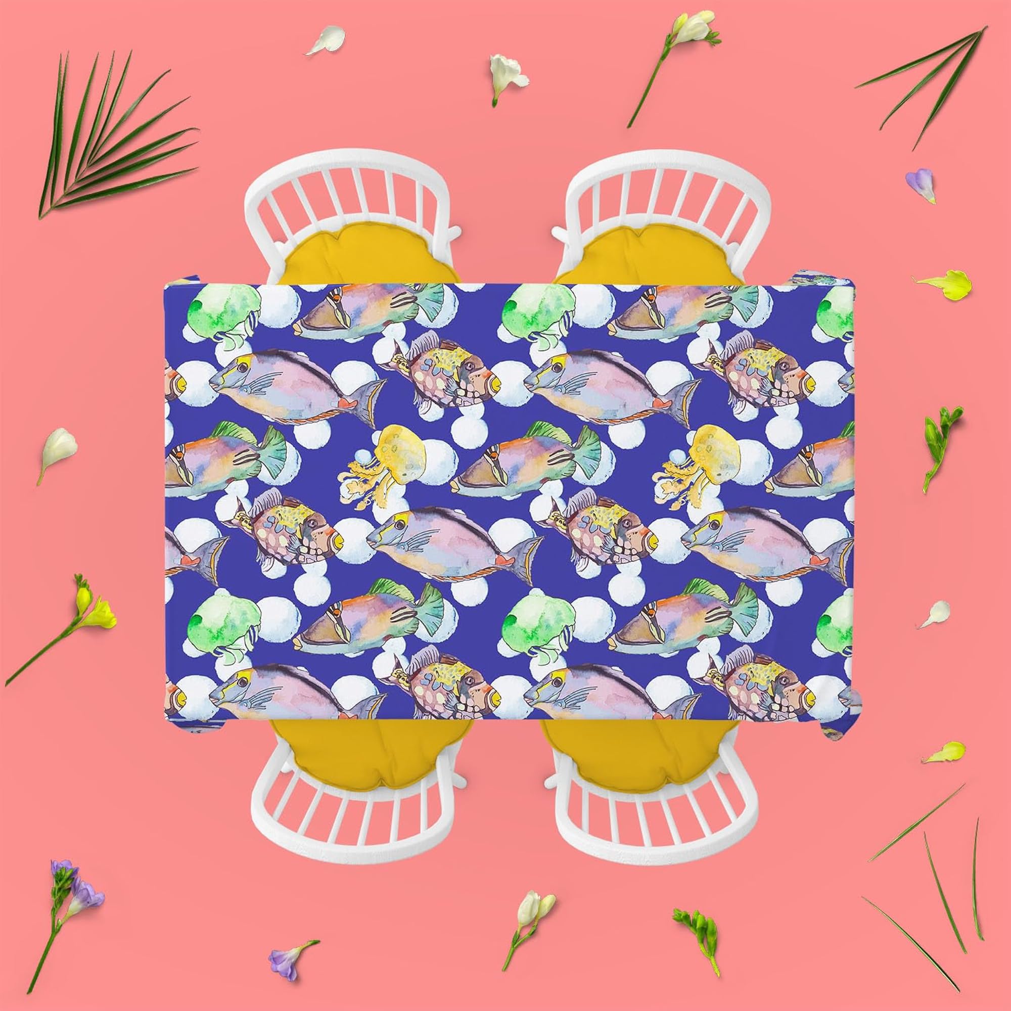 Sunflower Table Cloth Cover for Dining & Center Table