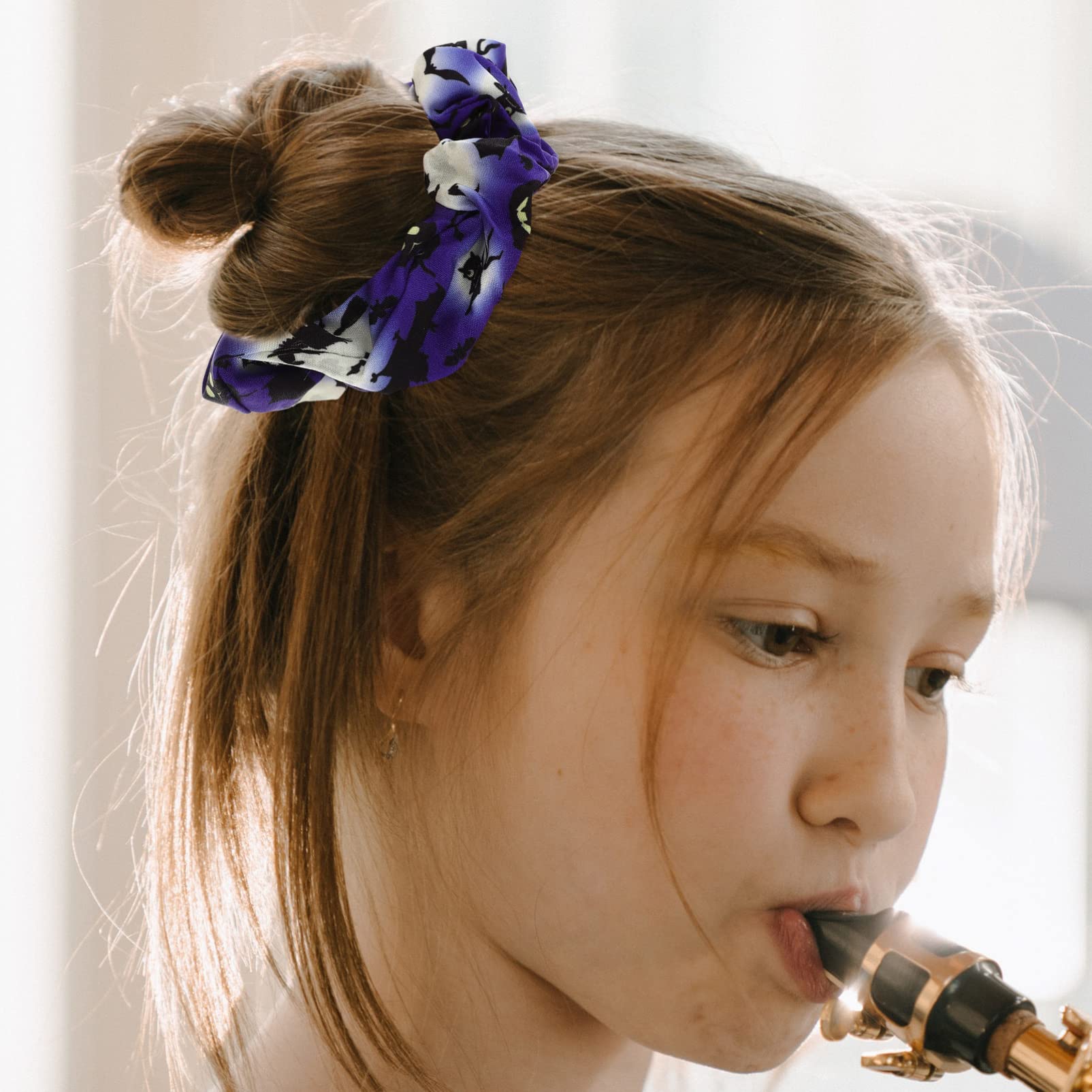 FOMIYES 36stücke Halloween Haargummis Für Elastische Scrunchies Für Partys Und Sport Bunte Haarbänder Für Dickes Und Lockiges Haar