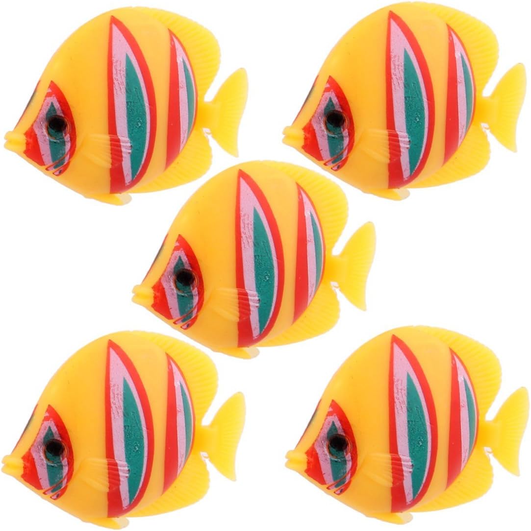 uxcell Plastic Aquarium Floating Emulational Fish Pet Supplies