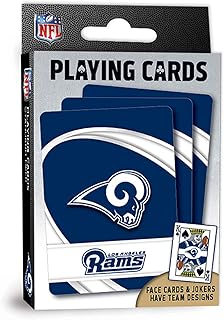 MasterPieces NFL Los Angeles Rams Playing Cards, 2.5