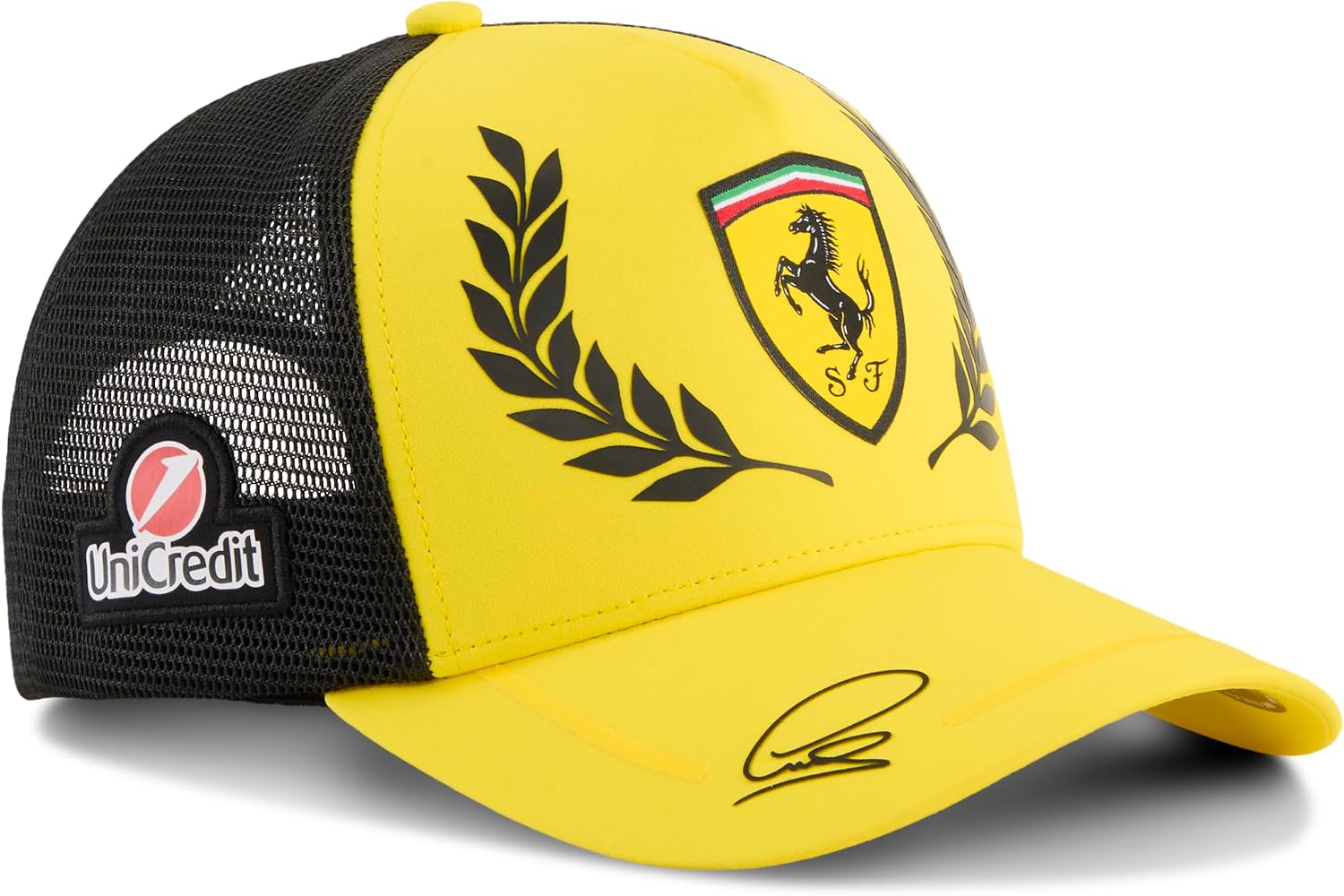 PUMA Scuderia Ferrari Lewis Hamilton British GP Hat - Yellow - One Size