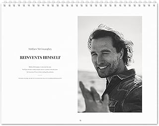 Matthew McConaughey Vol.1-2026 Wall Calendar