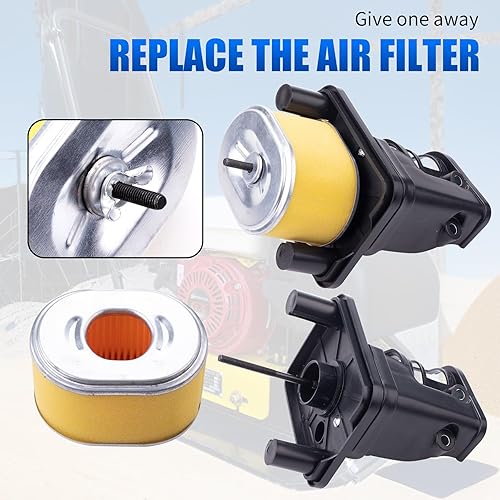 Miniatura 3 de CIOM Carcasa del filtro de aire con conjunto de filtro de aire para Honda GX120 GX160 GX200 5.5HP Coleman CT200U-EX BT200X CT200U Mini Bike Trail