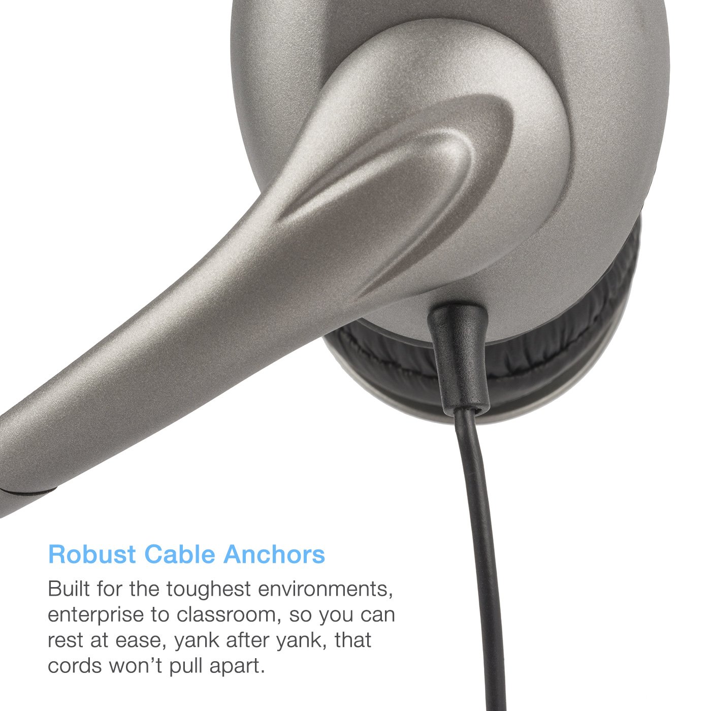USB Stereo Headset and Boom Mic 