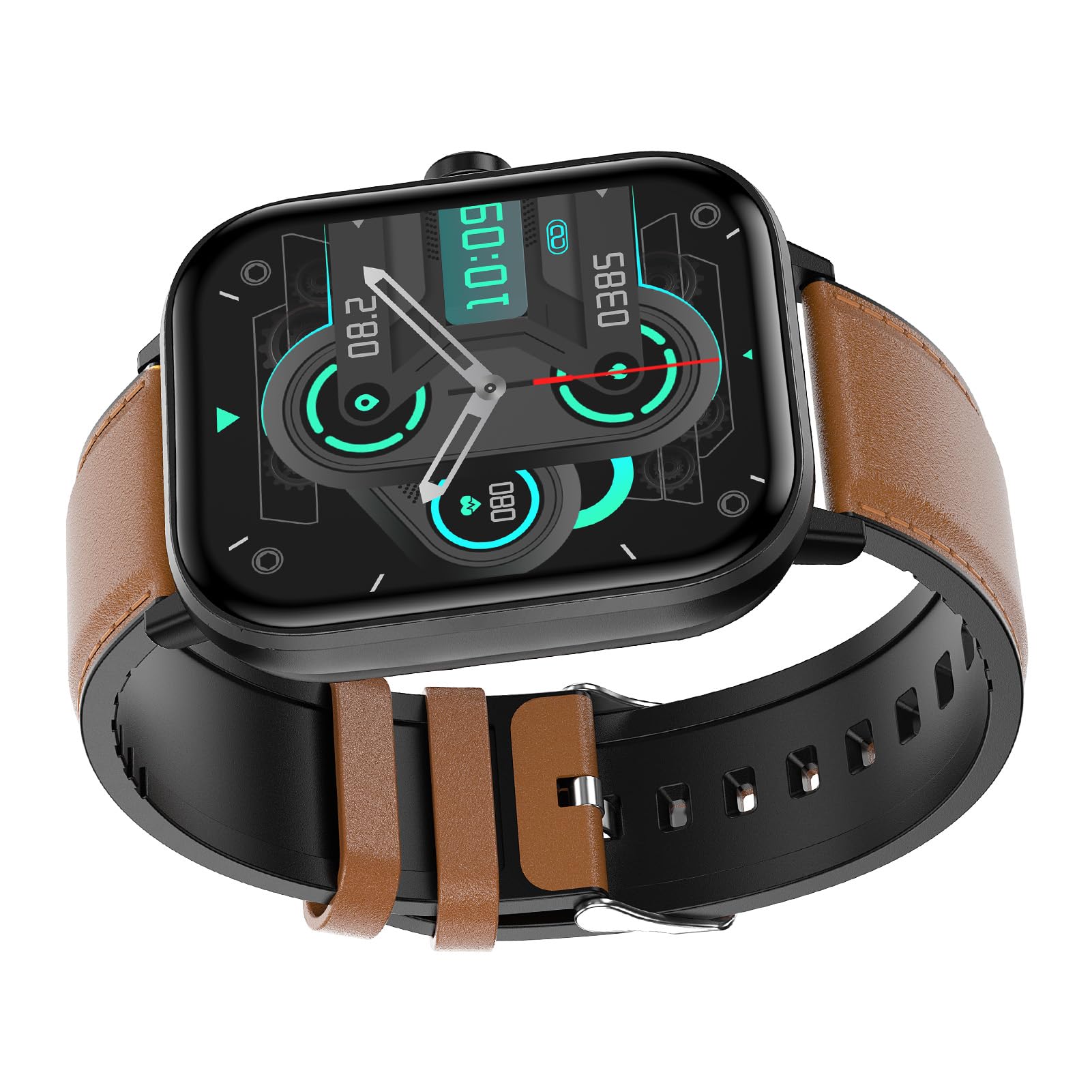 Cocoarm Reloj Inteligente Reloj de Salud Inteligente con Pantalla Grande de 1,83 Pulgadas con Más de 100 Modos Deportivos Batería de 250 MAh IP67 Seguimiento de Actividad Física para Hombres y