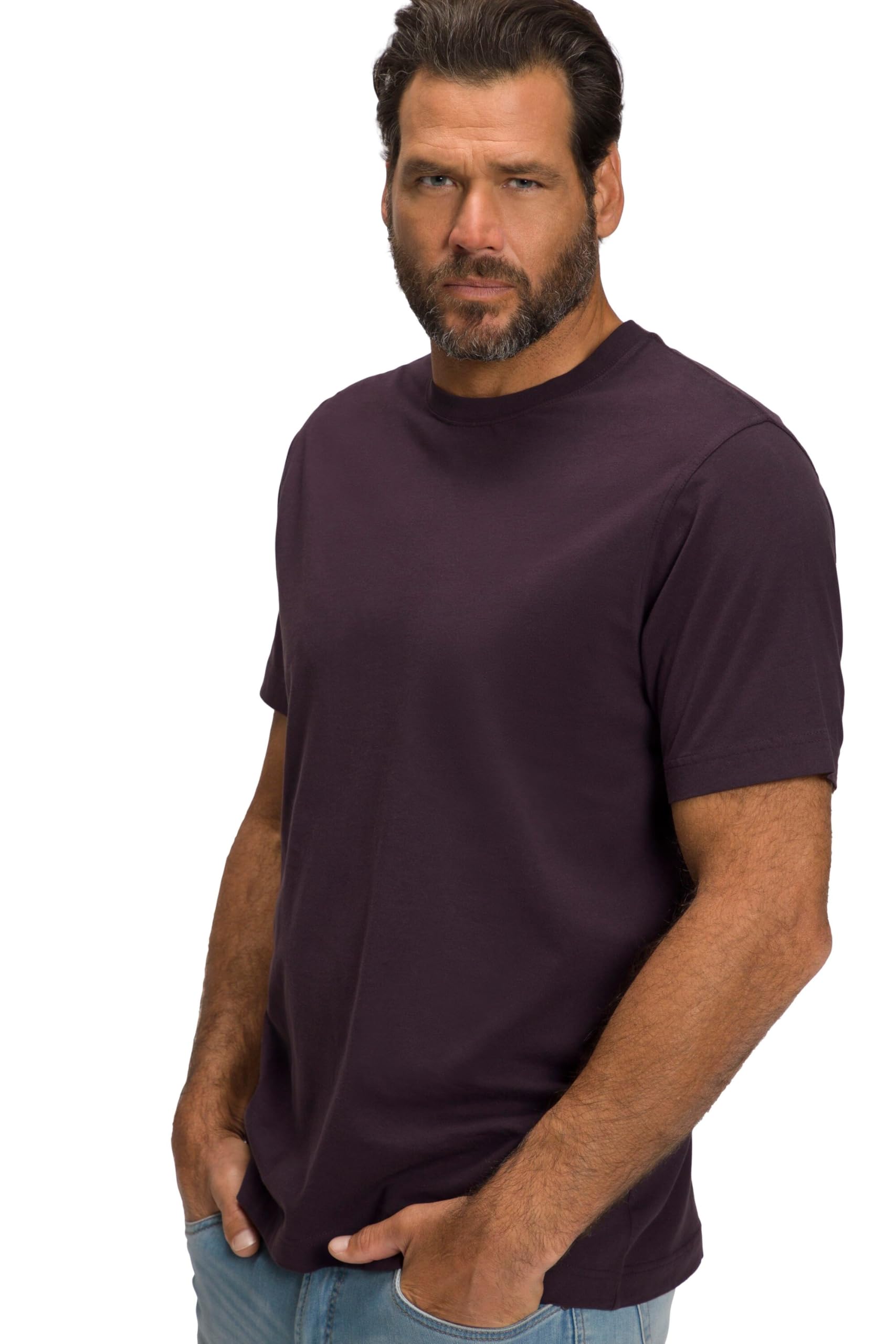 JP 1880 Men's T-Shirt, Blue-Green, 3XL