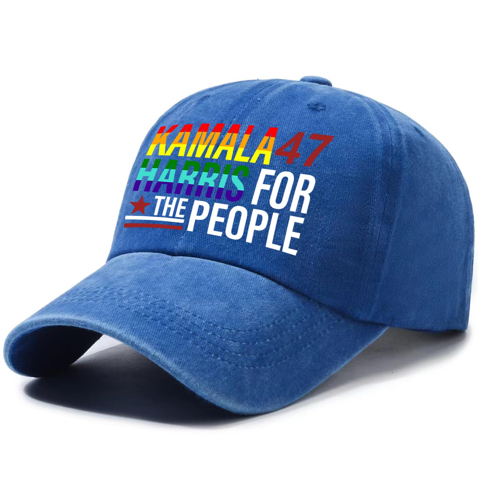 Yun Meng Lakes Kamala Harris Hat 2024 Kamala Harris for President Hat Baseball Cap for Women Men Kamala Harris Merchandise