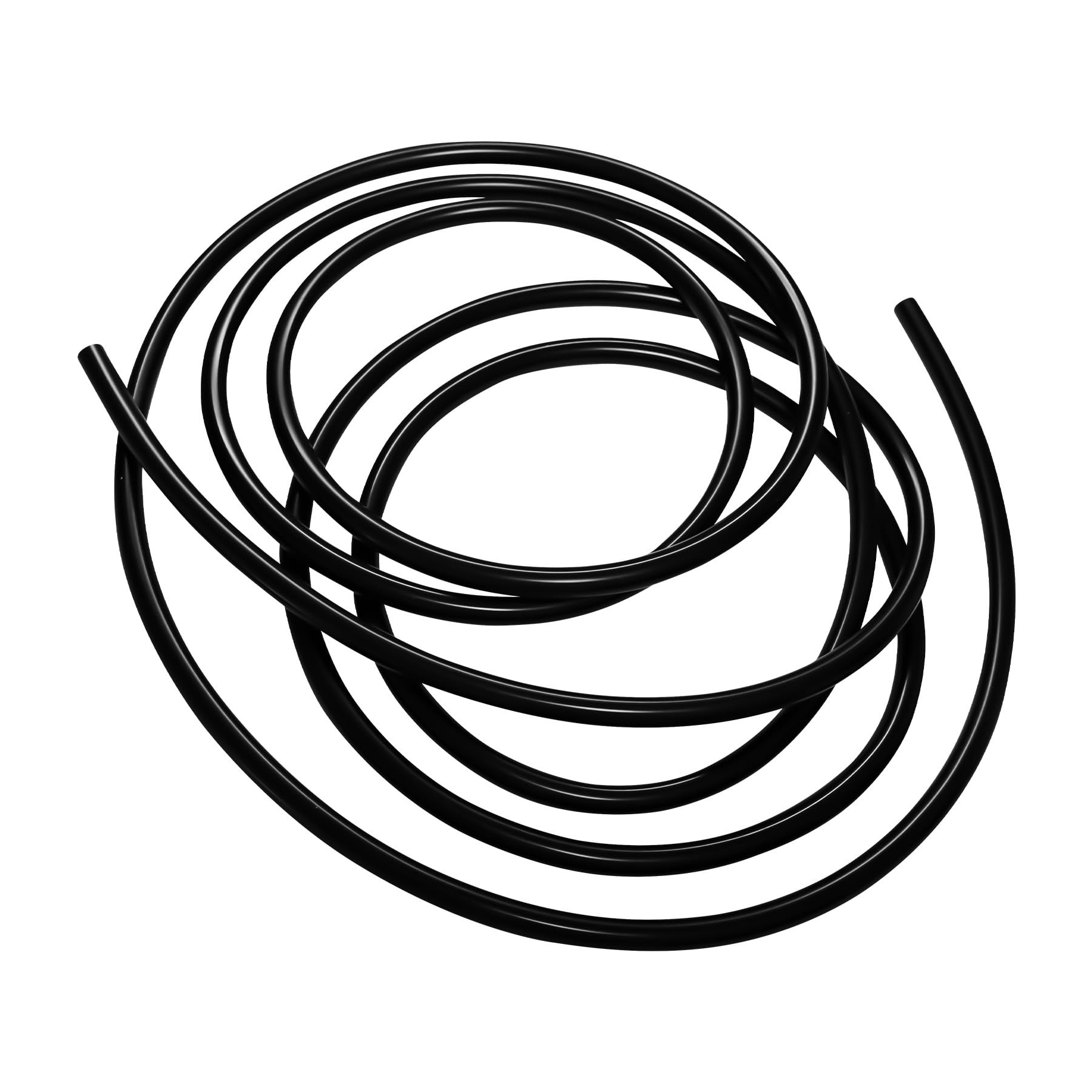 Imeistek Black Flexible Silicone Tubing, 8Mm Id X 10Mm Od 4.5M Length Silicone Hose For Aquarium Pumps And Air Hoses,