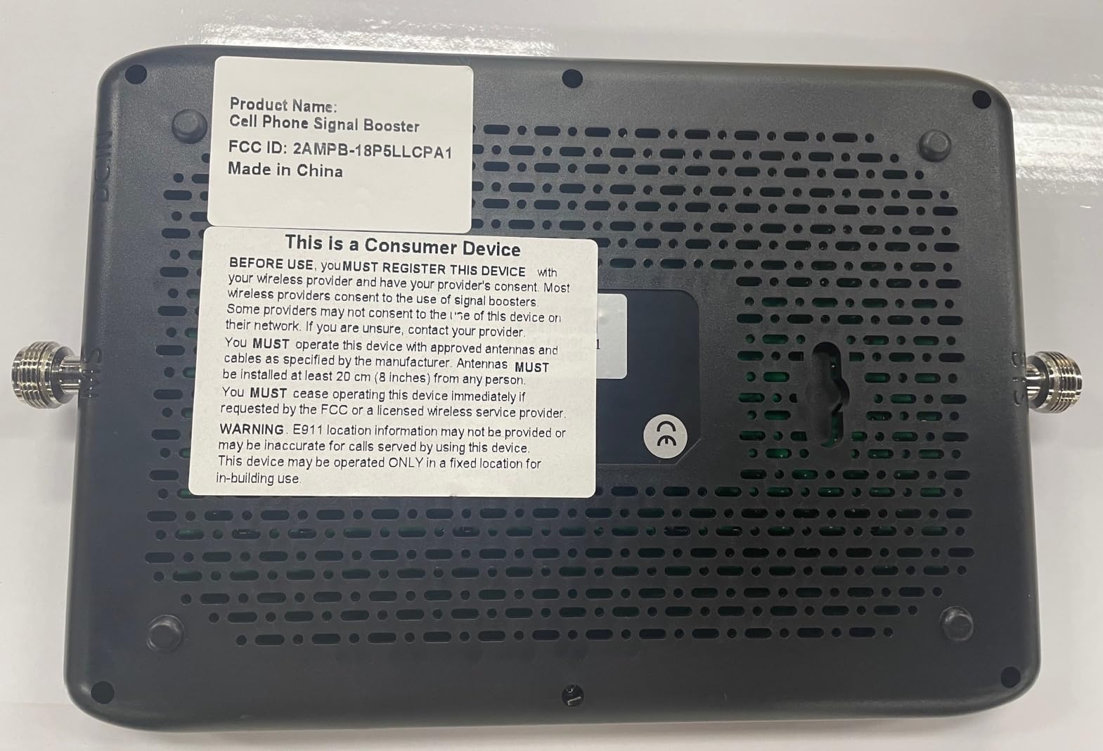 Amplificador de Cobertura Movil Nuevo Diseño Banda 8/3/1 900 1800 2100MHz Amplificador 4G LTE 3G gsm Compatible con Simiyo/Orange/Yoigo/LEBARA Antena de Interior y Amplificador Todo en uno
