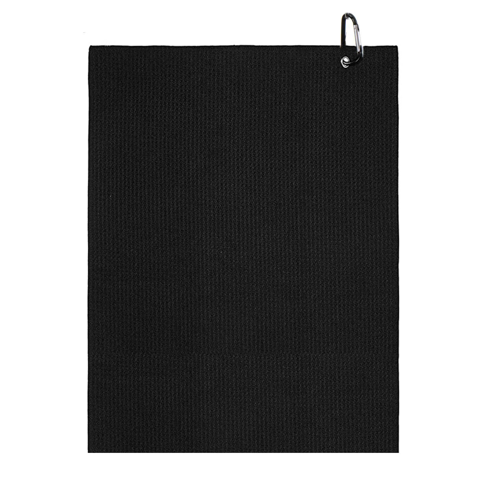 Hsioluted Towel for Golf Bag, Microfibers Water Absorption Clean Golfs Club Head Wipe Cloth with Carabiner, 3 Sizes Optional Golfs Club Head Cleaner Golf Cleaning Towel Cleaning Tool
