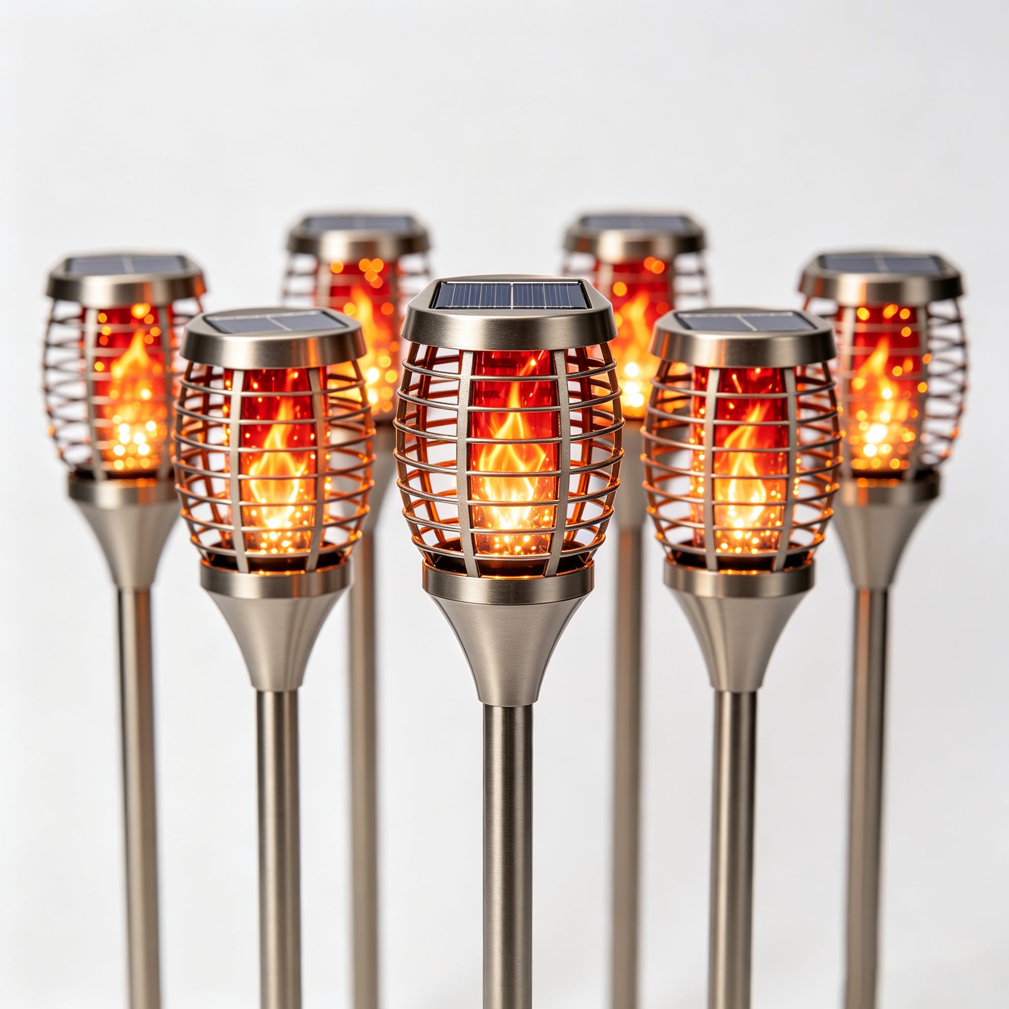 Solar Flickering Dancing Flame Lights for Outdoor Garden