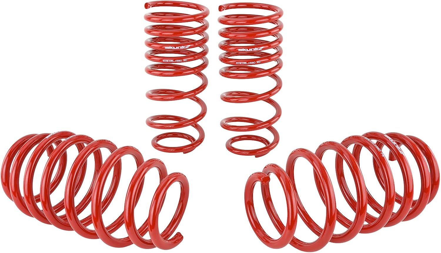Skunk2 Racing Lowering Springs (519-05-1580) for 2006–2010 Honda Civic