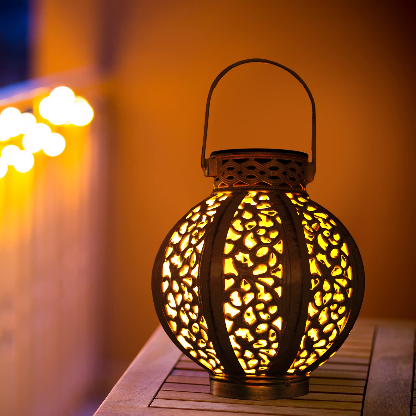 ライト・ランタン h820000001EPIgas Lantern Amazon.com: 4 Pack Hanging Solar Lantern Lights Outdoor