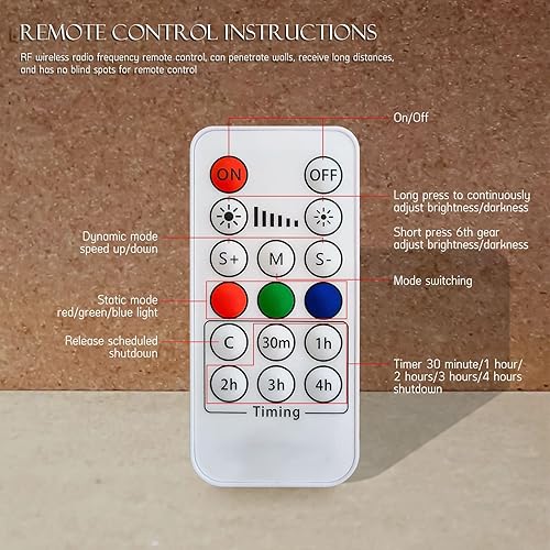 Miniatura 10 de Masshomi Luz nocturna blanca cálida, tablero de mensajes transparente para bricolaje, con bolígrafo blanco, calendario de notas, portátil,