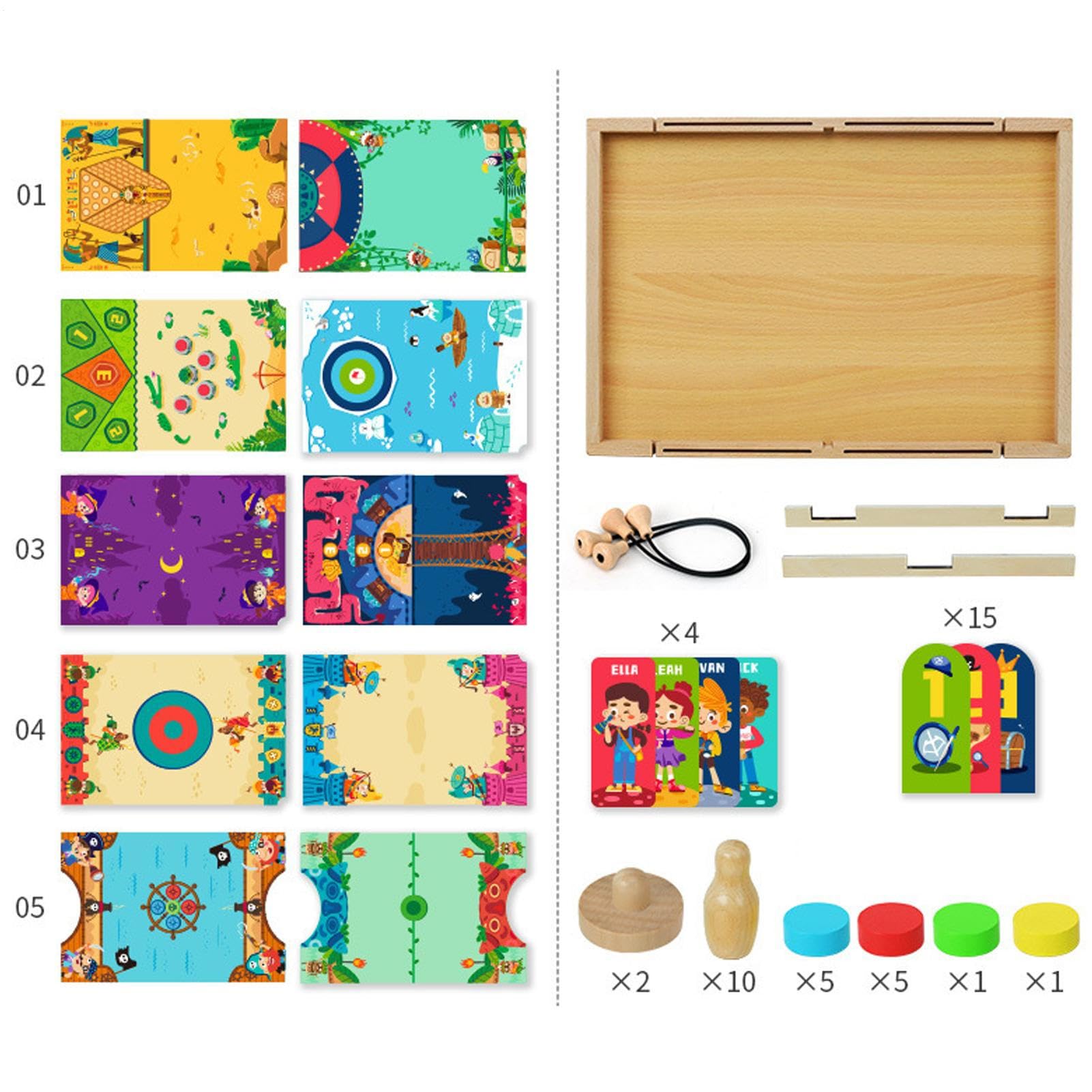 Da Tavolo Hockey Giocattolo Sportivo Indoor Stimolante | Set Di In Legno Per Puck Da Tavolo Per Salotto Dormitorio Appartamento Festa Aula Adolescenti Famiglia Compagni Di Classe