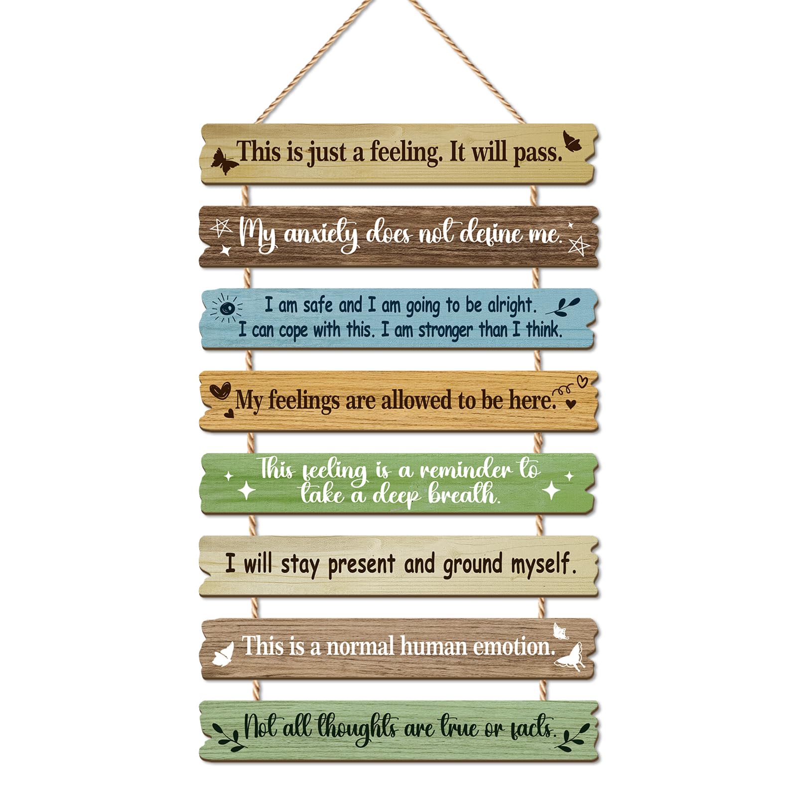 TOARTi Inspirational Quote Wall Art Affirmations Plaque Hanging Sign — image 1