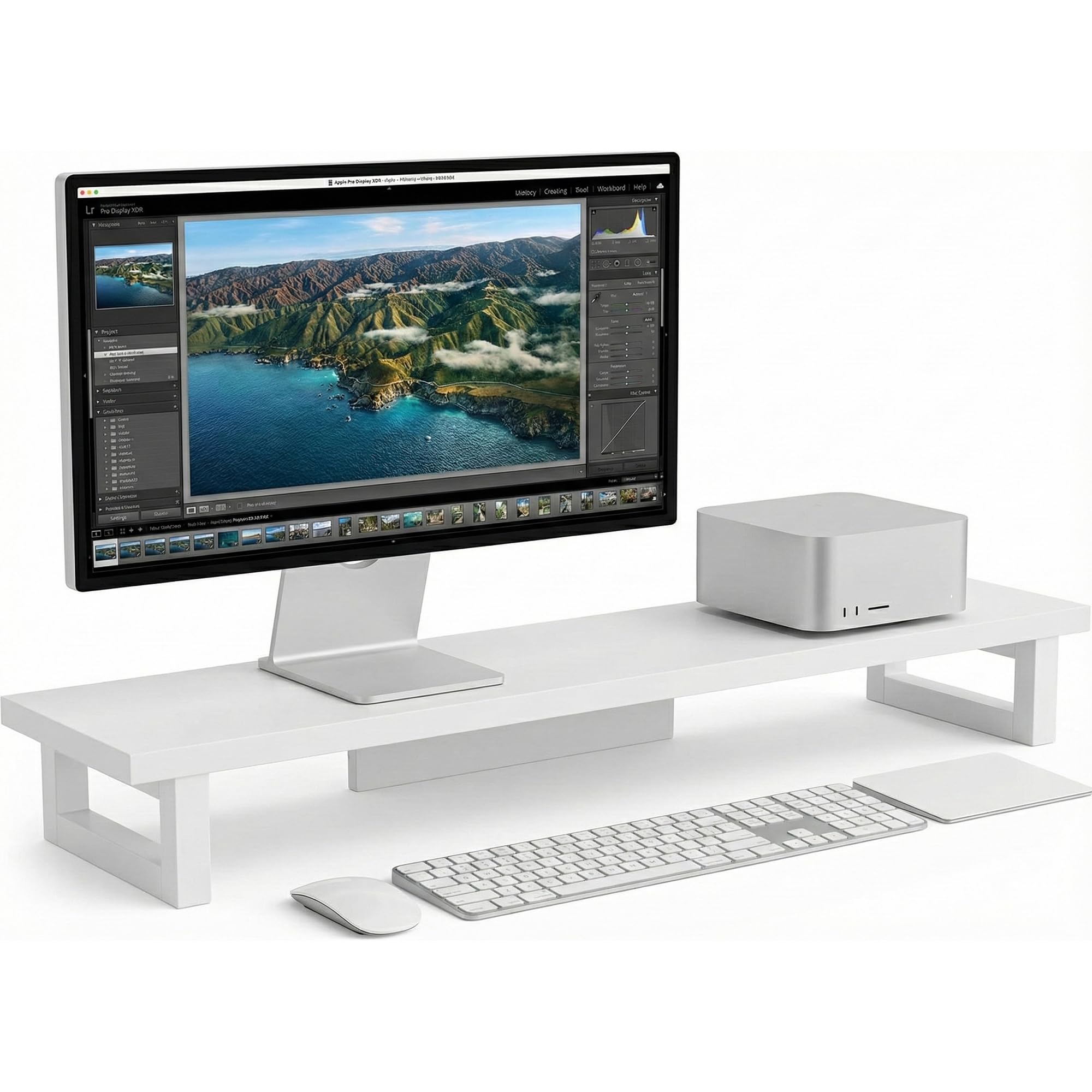 Amazon.co.jp: モニター台 卓上 モニタースタンド パソコン台 2段 幅