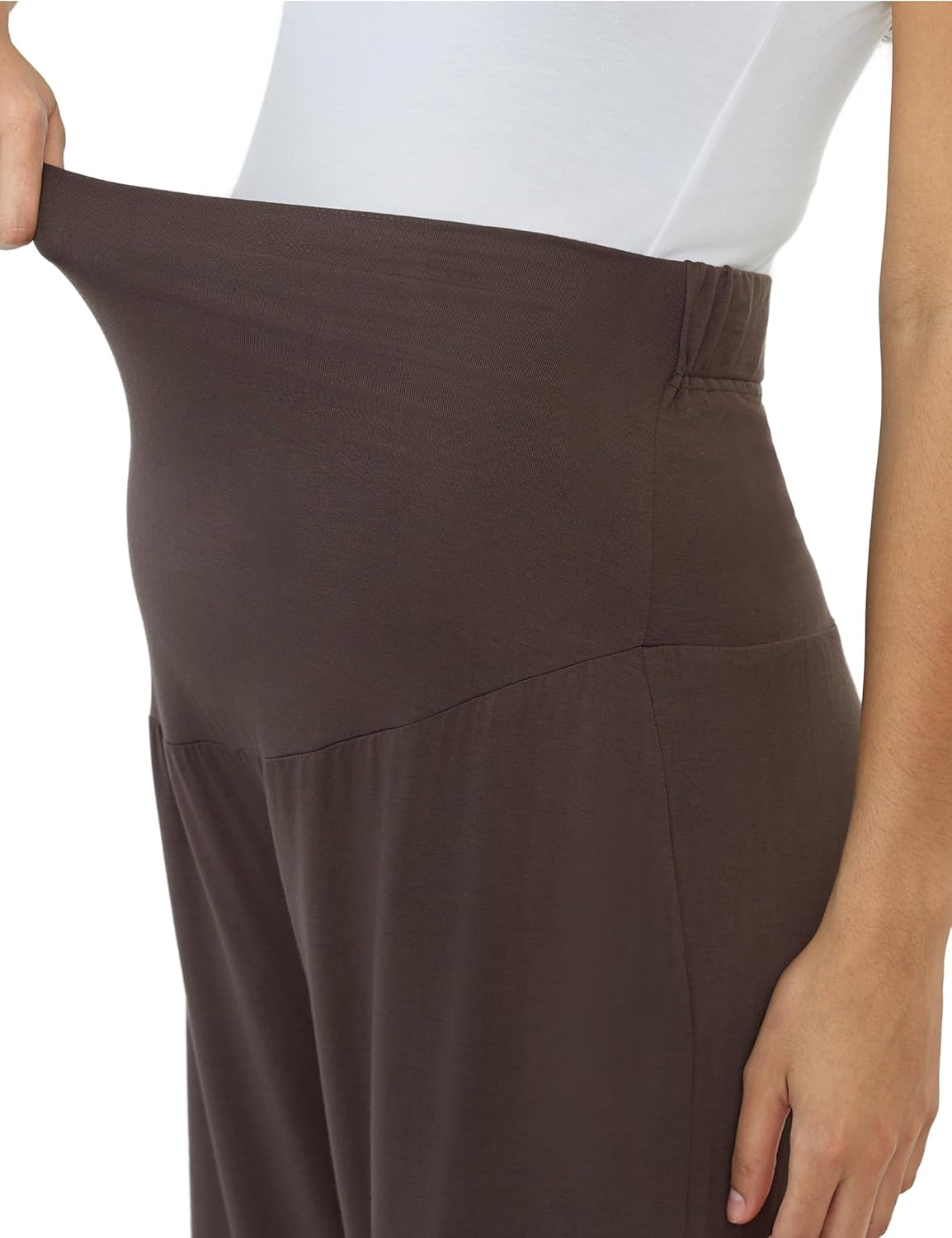 Joyaria Womens Maternity/Pregnancy Sweatpants Long Yoga/Pajama/Lounge Pants Over The Belly - Image 5