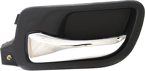 Miniatura 7 de Garage-Pro Juego de manijas de puerta interiores para Honda Accord 2003-2007 Palanca cromada del lado del conductor del lado del pasajero, bisel