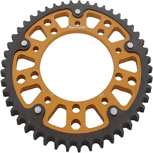 Miniatura 3 de Supersprox - Piñón Stealth dorado, 47T, tamaño de cadena 530, Rst-1797-47-Gld