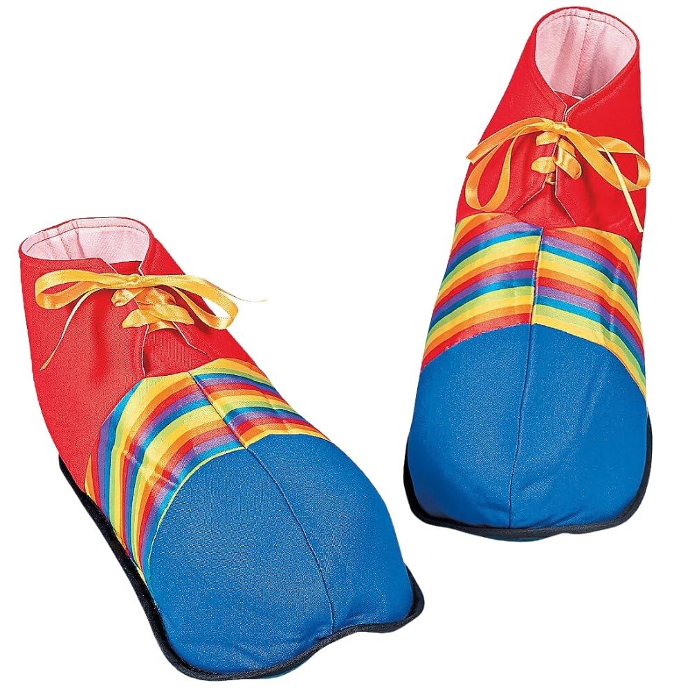 Fun Express Jumbo Clown Shoes - Costumes & Accessories & Props & Kits
