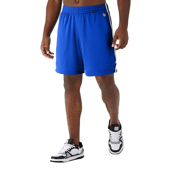 Champion, Lightweight Attack, Men's Mesh Shorts with Pockets, 7"