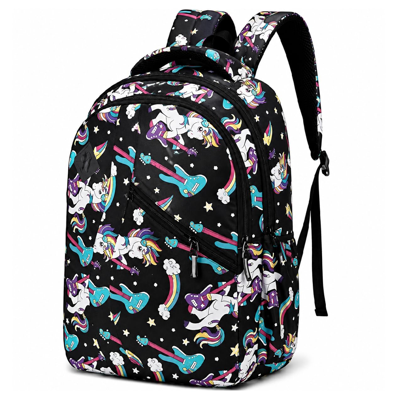 Medium School Bag for Boys & Girls with Bottle Compartments, Waterproof Womens Laptop Backpack for College, Tuition, Travel-picture-31