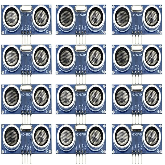 Buy 12pcs HCSR04 Ultrasonic Sensor Distance Module for Nano Robot XBee ZigBee by ElecRight for