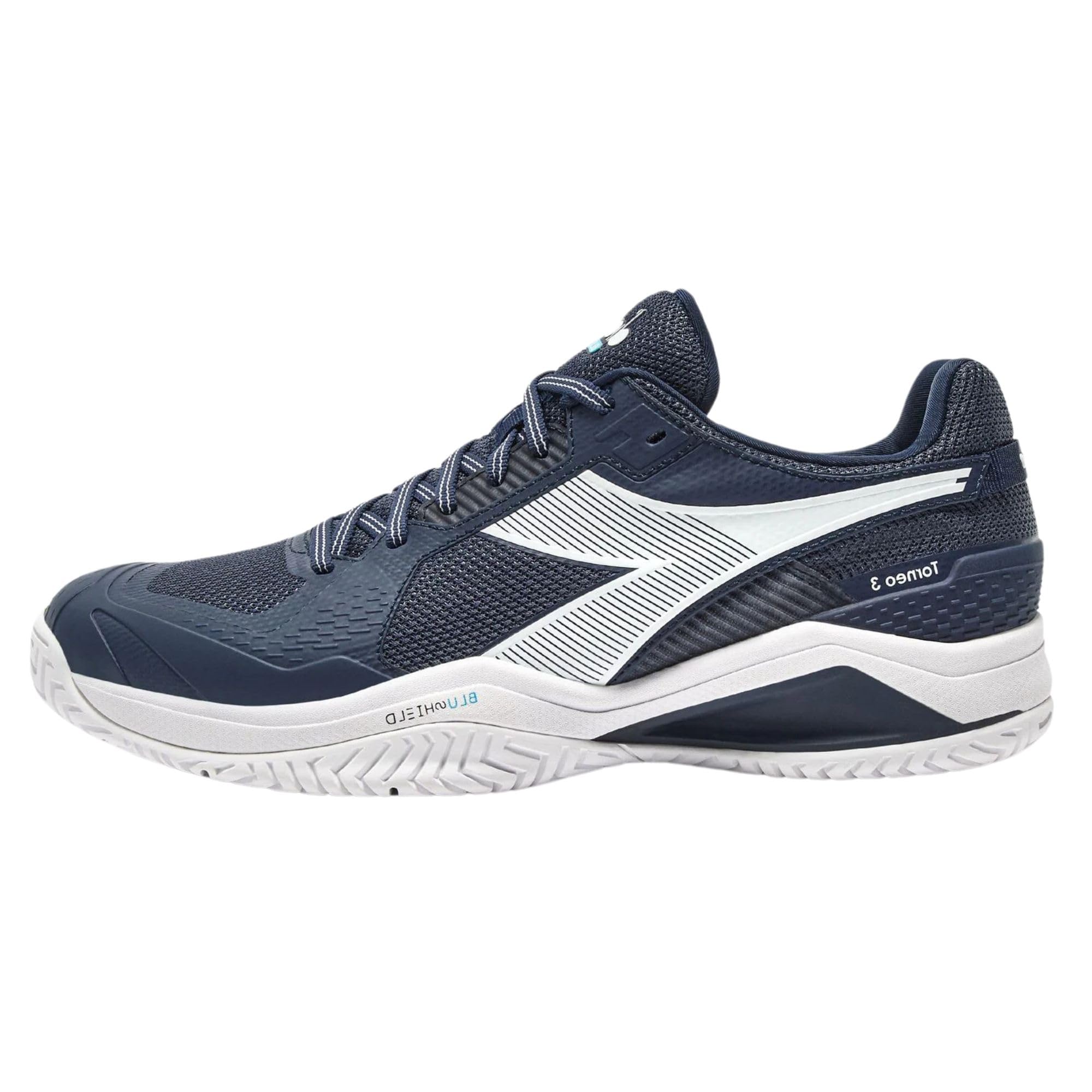 Diadora Men's Blushield Torneo 3 All Ground Tennis Shoe