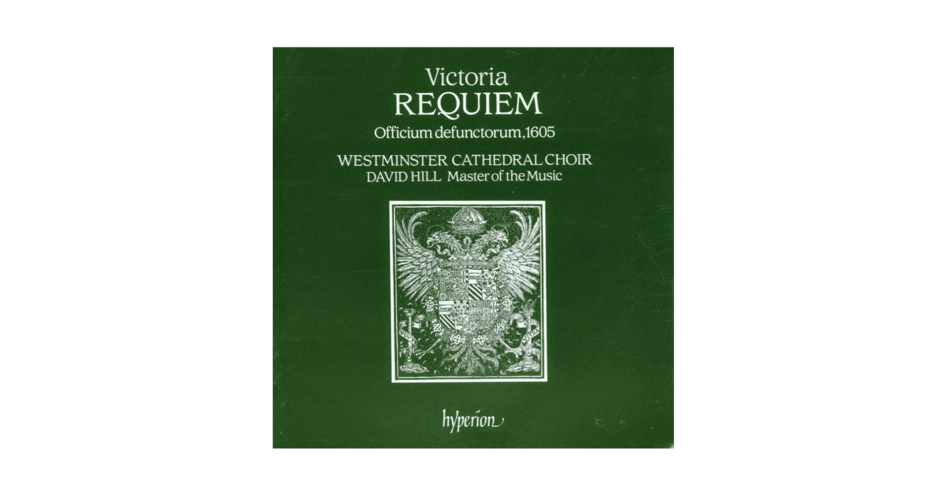 David Hill, T.L. Victoria De, Gregorian Chant, Tomás Luis de