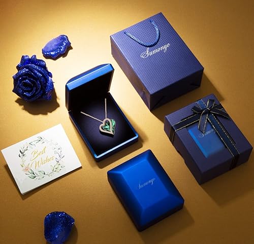 Miniatura 4 de Love Heart Pendant Necklaces for Women Crystals Jewelry Gifts for Women Her Girlfriend Mother's Wife Christmas Birthday Anniversary Valentines Day