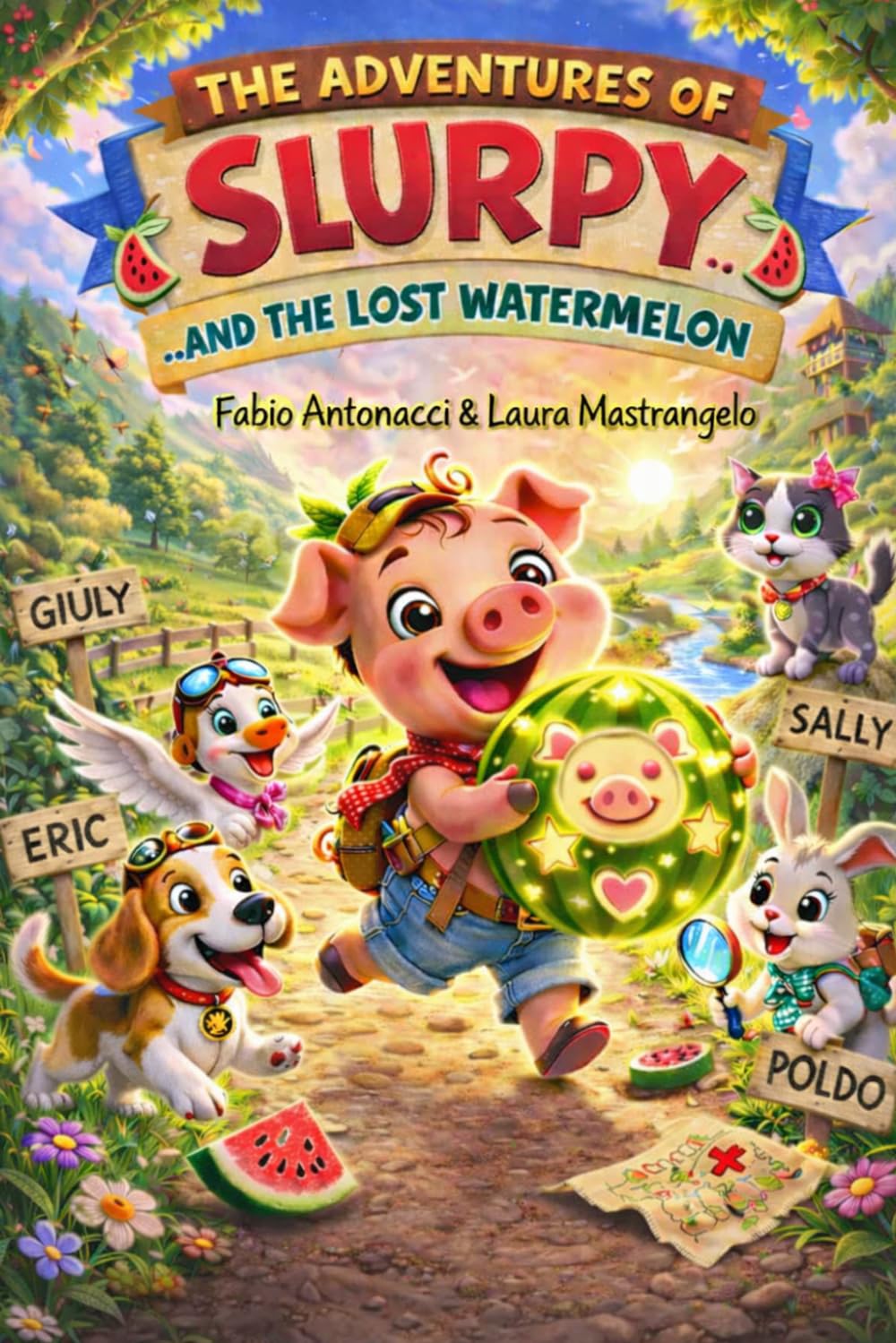 The Adventures of Slurpy… and The Lost Watermelon: Children’s Book Ages 3–8 | Bedtime Story | Animal Adventure | Early Reader Picture Book About Friendship
