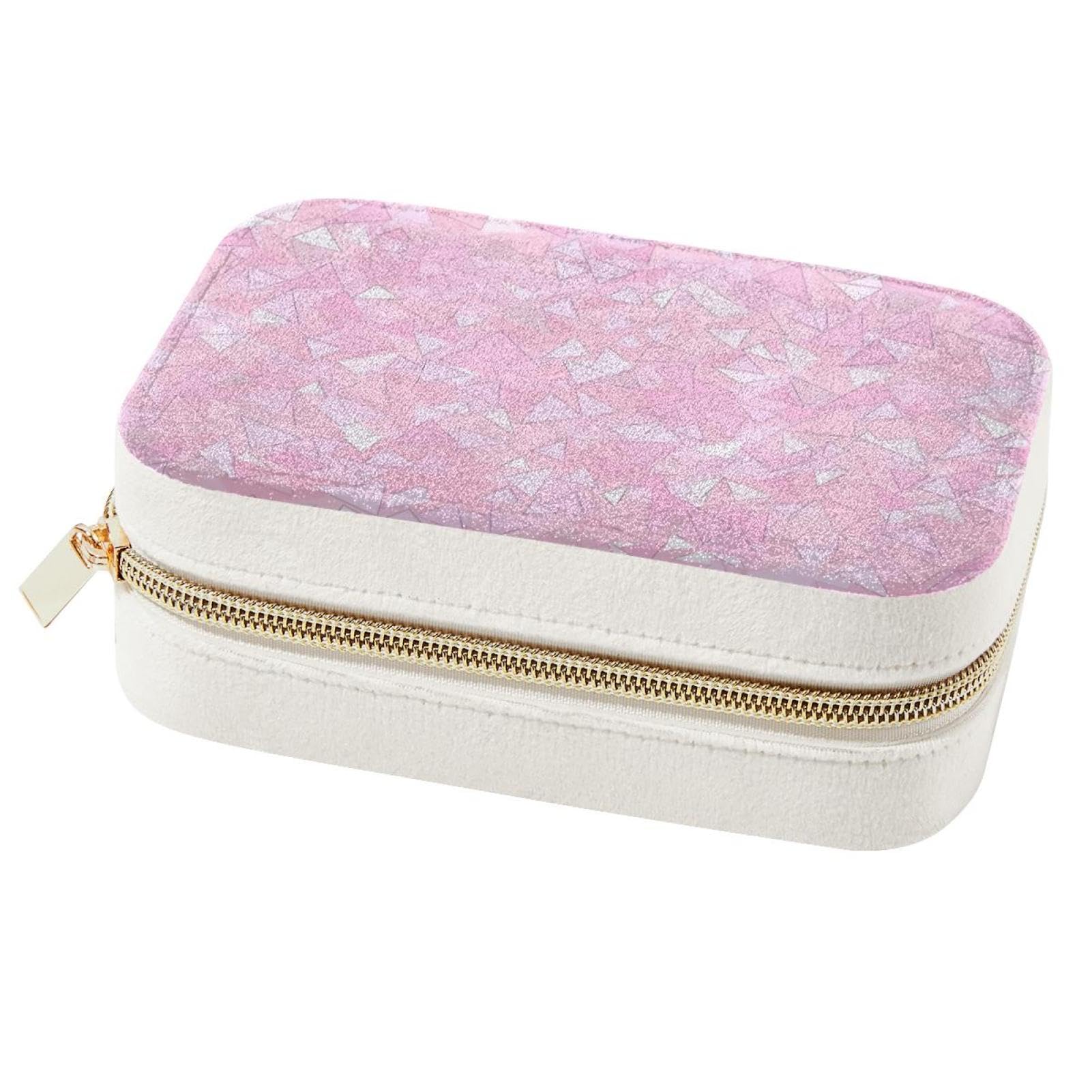 Boîte à bijoux spacieuse et double couche de rangement