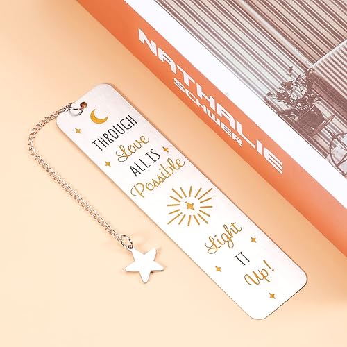 Miniatura 3 de Marcapáginas inspirador Crescent City Bryce y Danica - Marcapáginas para amantes de libros, regalos para fanáticos, lector de libros a través del