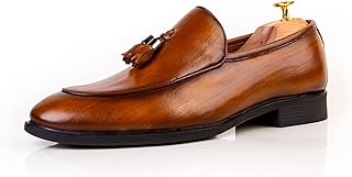 cliff fjord VITO Men's Faux Leather Semi Formal/Casual Moccasin | Bespoke Slip On Shoes Without Lace/Loafer | Italian Finish-picture-21