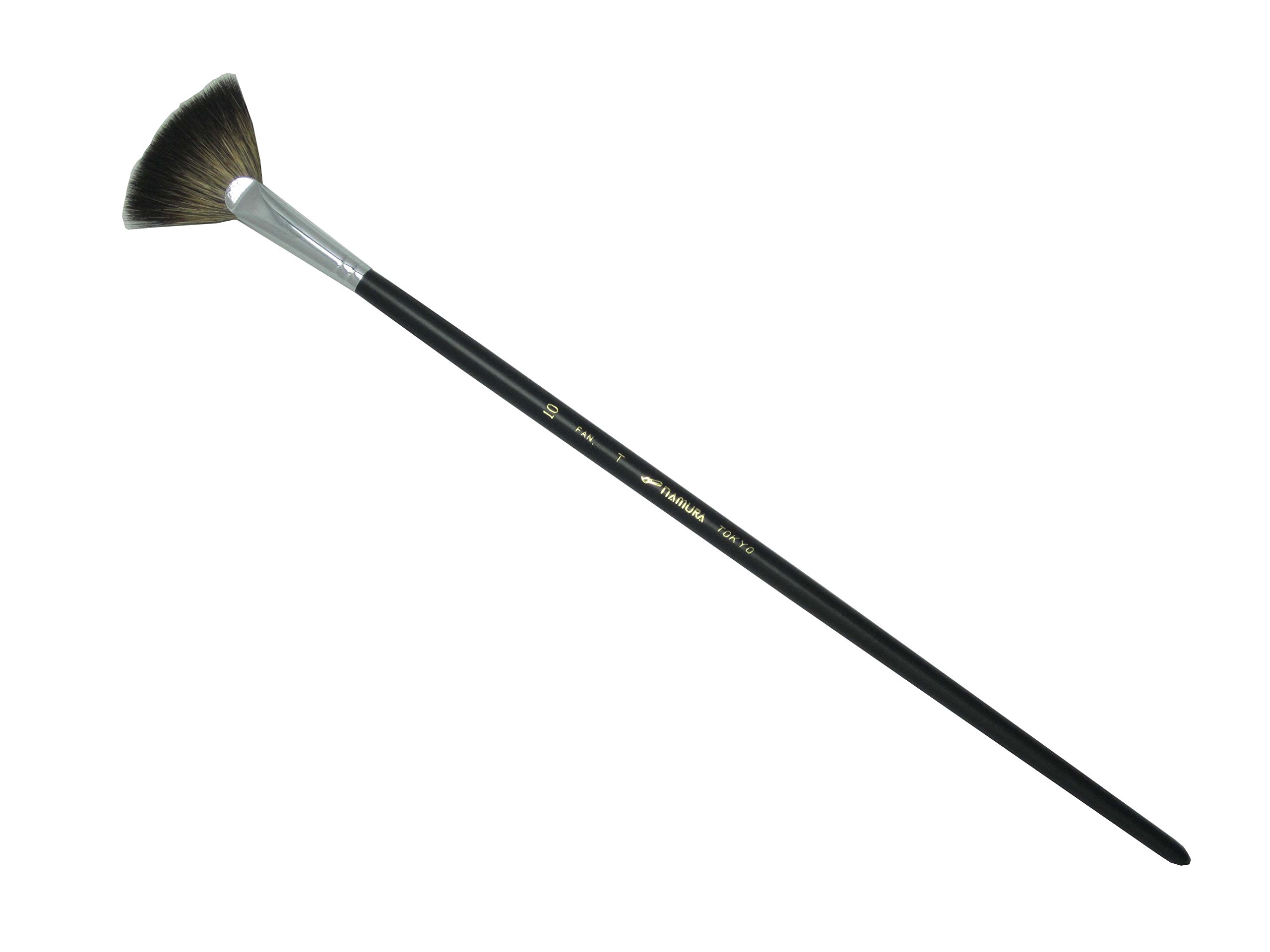 Namura FAN raccoon 10 japan import brosse éventail poils tanuki
