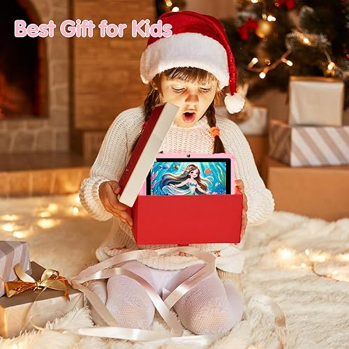 Miniatura 9 de YINOCHE Tableta para Niños de 3 a 7 años, Tableta de 7 Pulgadas Android para Niños Pequeños con Estuche, Tabletas para Niños de 32G con Control