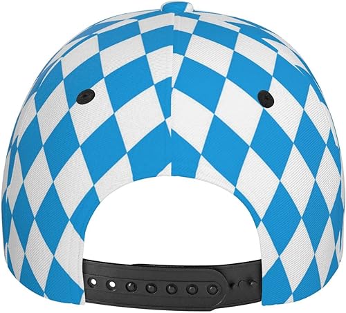 Miniatura 7 de SZDIZOWE Gorra de béisbol ajustable de poliéster con ala curvada para el Oktoberfest de Baviera, para hombres y mujeres, Bandera del Oktoberfest de